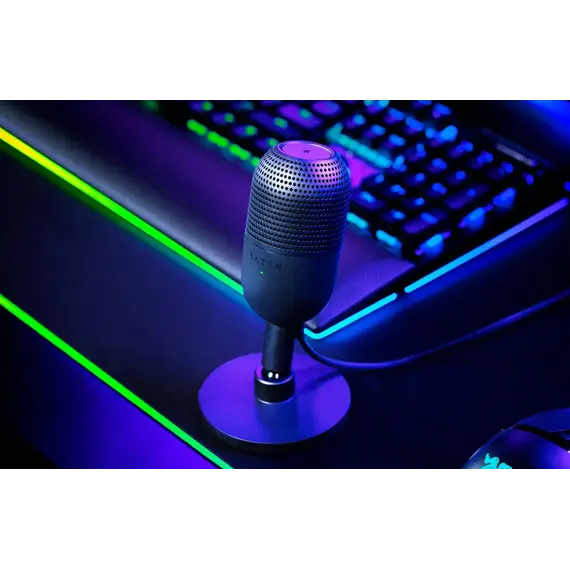 მიკროფონი Razer gaming microphone Seiren V3 Mini, Omni, USB-A, 1.2m, black , 2 image - Primestore.ge