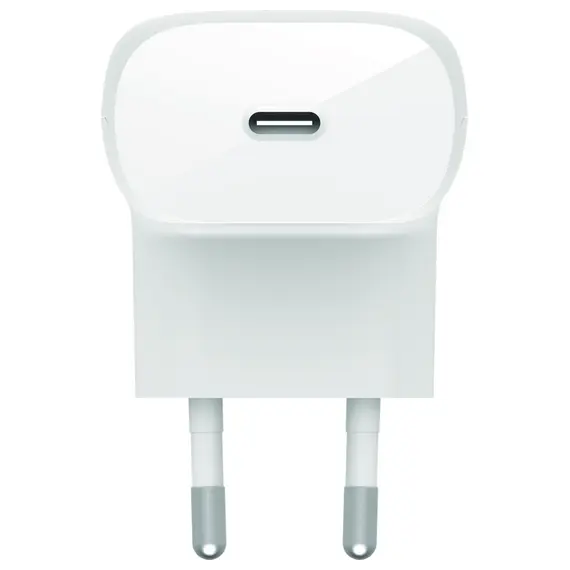 კაბელი და ადაპტერი Belkin Wall Charger 30W USB-C PD PPS, 1M PVC C-С, white , 3 image - Primestore.ge