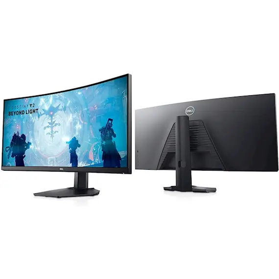 მონიტორი DELL Monitor 34" S3422DWG 2xHDMI, DP, USB, Audio, VA, 3440x1440, 21:9, 144Hz, 1ms, CURVED, FreeSync, HDR400 , 5 image - Primestore.ge