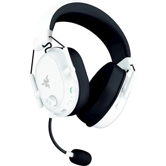 ყურსასმენი Razer Headset BlackShark V2 HyperSpeed, USB/BT/WL, white - Primestore.ge