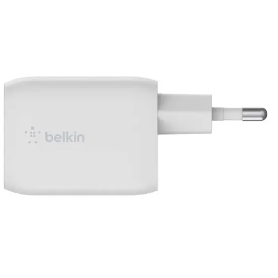 ადაპტერი Belkin Wall Charger 65W 2xUSB-C GAN PD PPS, white , 4 image - Primestore.ge