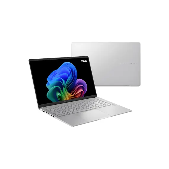 ნოუთბუქი Asustek Vivobook S 15 15.6"  3K OLED SNAPDRAGON X PLUS 16GB 1TB SSD Qualcomm Adreno GPU Silver Win11 home , 3 image - Primestore.ge