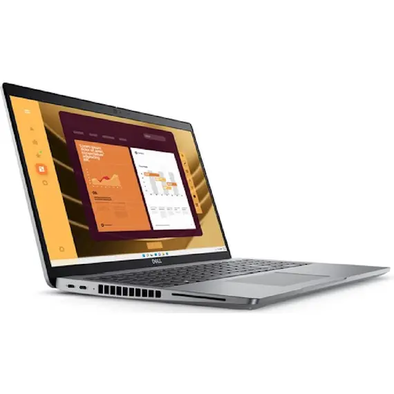 ნოუთბუქი DELL Notebook Latitude 5550 15.6" FHD IPS AG, Intel U5 125U, 16GB, F512GB, UMA, Lin, gray , 2 image - Primestore.ge