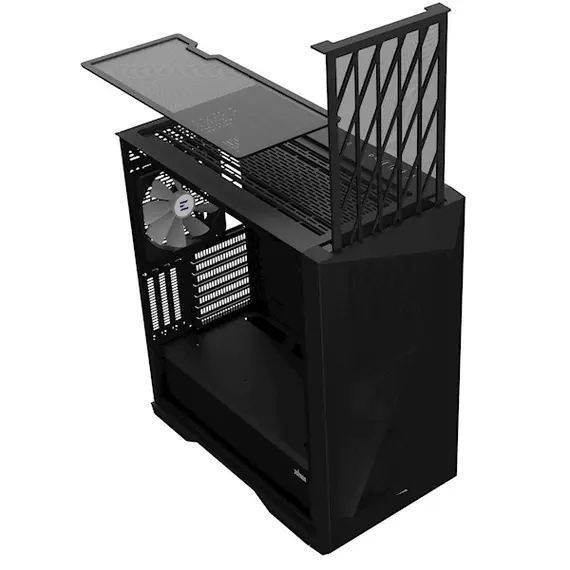 ქეისი Zalman PC case Z9 Iceberg MS without PSU, 2xUSB3.0, 2xUSB2.0, 1xUSB 3.1 Gen2 Type-C, 4x140mm ARGB, VGA 390mm, LCS ready, TG Side Panel, EATX, black - Primestore.ge