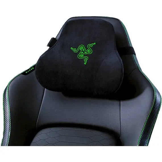 სათამაშო სავარძელი Razer chair Iskur V2 EPU Leather, 4D-Armrests, black-green , 3 image - Primestore.ge