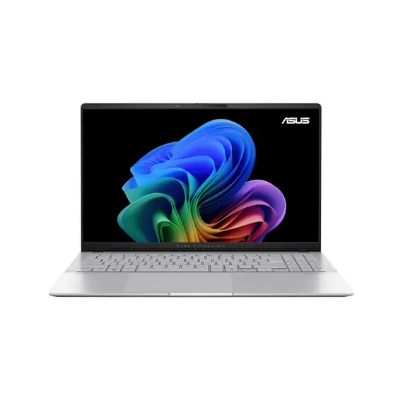 ნოუთბუქი Asustek Vivobook S 15 15.6"  3K OLED SNAPDRAGON X PLUS 16GB 1TB SSD Qualcomm Adreno GPU Silver Win11 home  - Primestore.ge