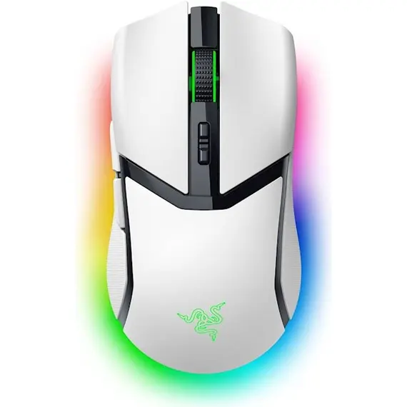 მაუსი Razer Mouse Cobra Pro, RGB, USB-A/WL/BT, white - Primestore.ge