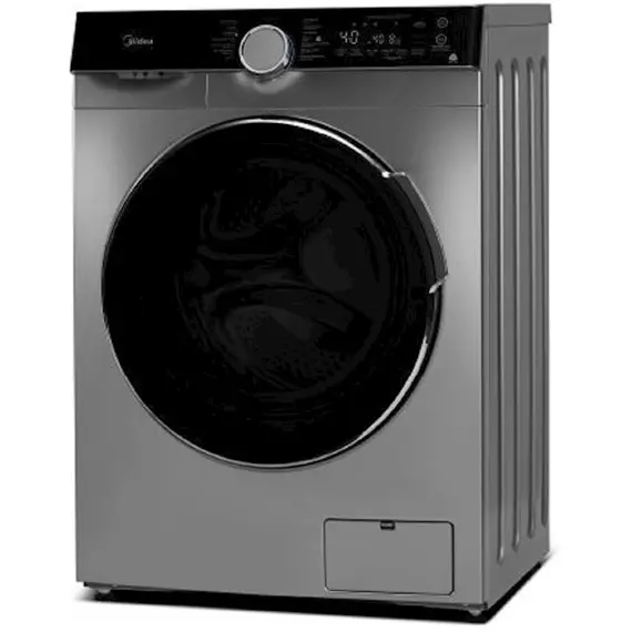 სარეცხი მანქანა Midea MFK03W105B/S, 10.5Kg, A+++, 1400rpm, 76Dba, Washing Machine, Silver , 2 image - Primestore.ge