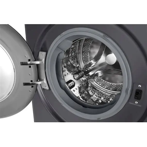 სარეცხი მანქანა LG F2V5HYLYJ.AMBPMER-7 KG ,1200 RPM, 85X45X60 , INVERTER,ARTIFICIAL INTELIGENCE, 6Motion,STEAM, Silver , 3 image - Primestore.ge