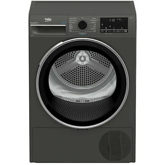სარეცხის საშრობი მანქანა Beko B3T43239 b300, 9Kg, A++, Gray  - Primestore.ge