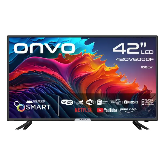 ტელევიზორი Onvo 43'' OV6000F Android TV  - Primestore.ge