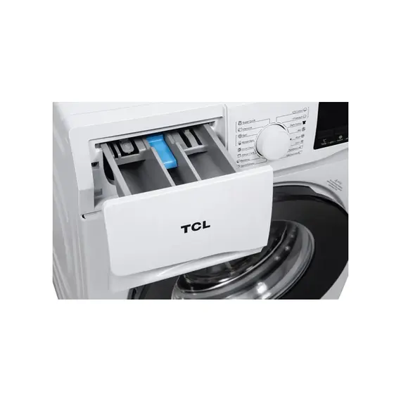 Washing Machine/ TCL P608FLW - 8 KG DIGITAL INVERTER 1400 RPM, 85X60X60, 16 Programs LED DISPLAY, White, A+++, 4 image