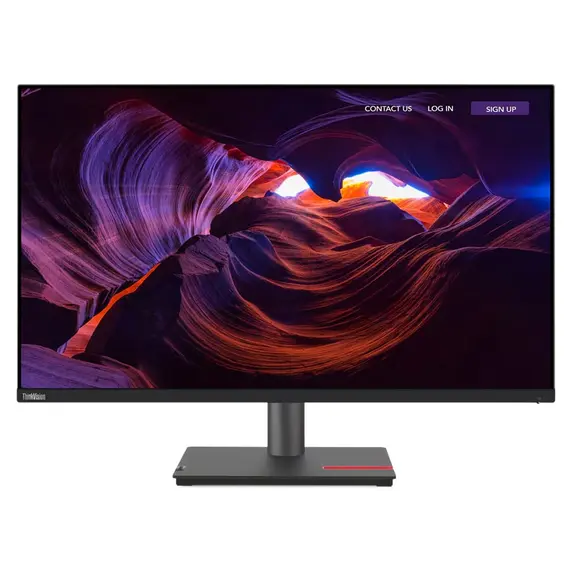 მონიტორი Lenovo ThinkVision P32p-30 31.5" 3840x2160 350 cd/m² 60Hz Raven Black  - Primestore.ge