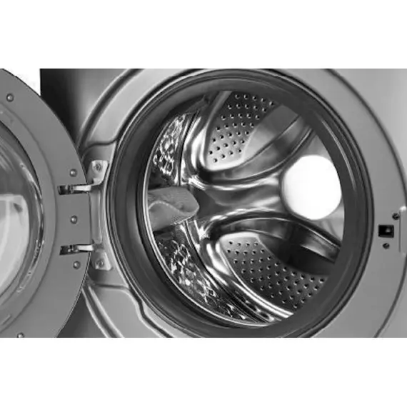 სარეცხი მანქანა Midea MFK03W80B/S, 8Kg, A+++, 1400Rpm, 78Db, Washing Machine, Silver , 5 image - Primestore.ge