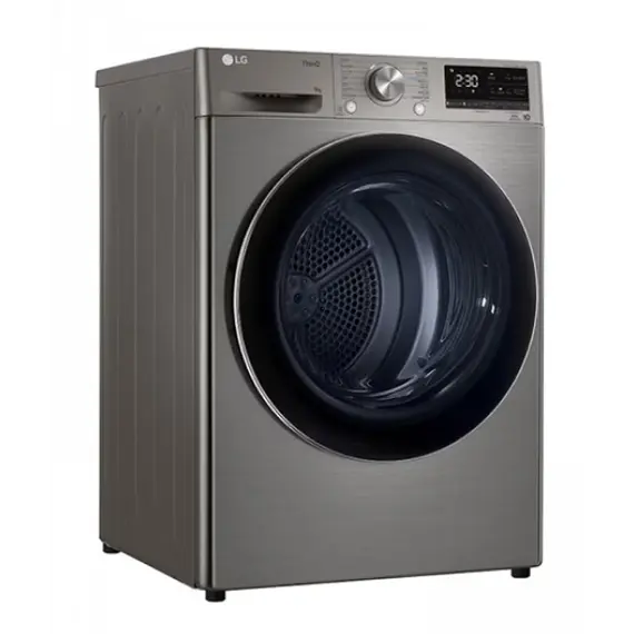 Dryer/ საშრობი LG RH90V5PVTN.BPTPMEA - 9 KG, Dual Inverter, Heat Pump Dryer ThinQ, Remote Control,WHITE, 3 image