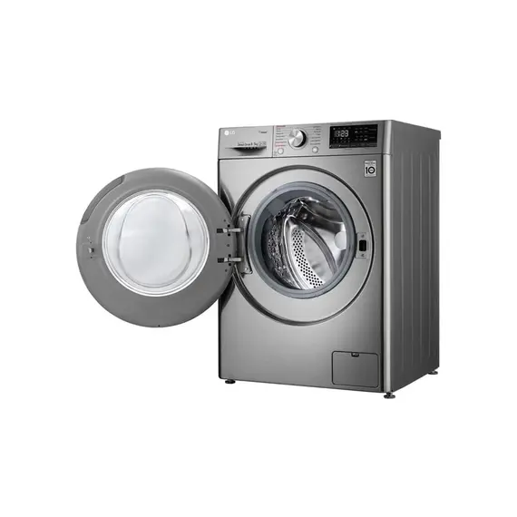 სარეცხი მანქანა LG F4V5VYL2P.APTPMER  -9 KG, 1400 RPM, 85X56X60, INVERTER, ARTIFICIAL INT,STEAM, Platinum , 2 image - Primestore.ge