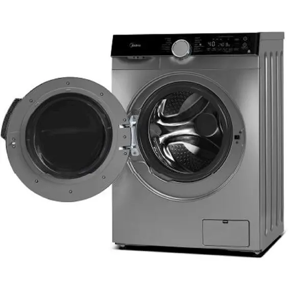 სარეცხი მანქანა Midea MFK03W70B/S, 7Kg, A+++, 1200rpm, 76Dba, Washing Machine, Silver , 3 image - Primestore.ge