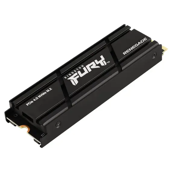 მყარი დისკი Kingston Fury Renegade 2TB PCIe Gen 4.0 NVMe M.2 Internal Gaming SSD with Heat Sink  SFYRDK/2000G , 2 image - Primestore.ge