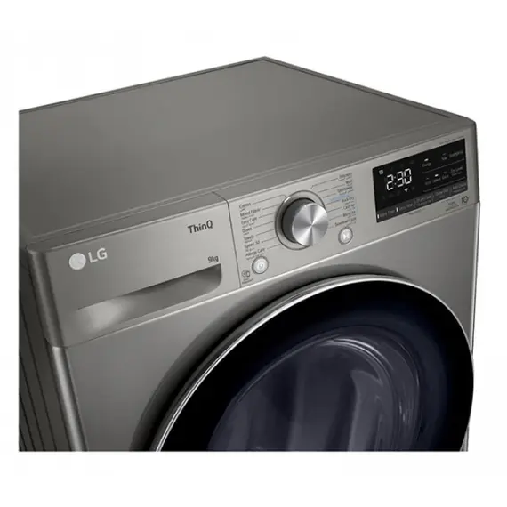 Dryer/ საშრობი LG RH90V5PVTN.BPTPMEA - 9 KG, Dual Inverter, Heat Pump Dryer ThinQ, Remote Control,WHITE, 5 image