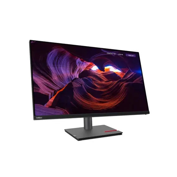 მონიტორი Lenovo ThinkVision P32p-30 31.5" 3840x2160 350 cd/m² 60Hz Raven Black , 2 image - Primestore.ge
