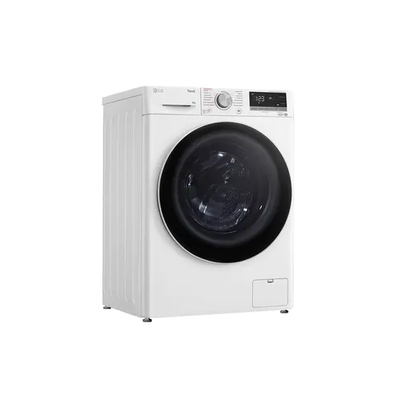 სარეცხი მანქანა LG F4V5VYL0W.ABWPMER -9 KG, 1400 RPM, 85X56X60, INVERTER, ARTIFICIAL INT,STEAM, White , 3 image - Primestore.ge