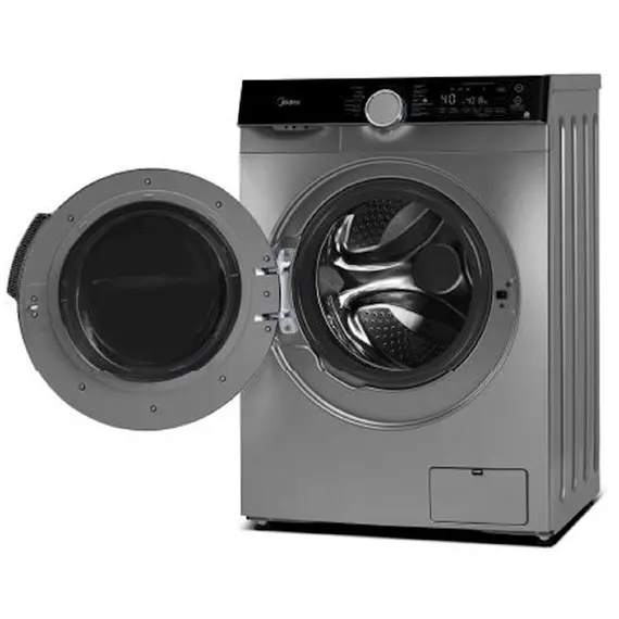სარეცხი მანქანა Midea MFK03W80B/S, 8Kg, A+++, 1400Rpm, 78Db, Washing Machine, Silver , 3 image - Primestore.ge