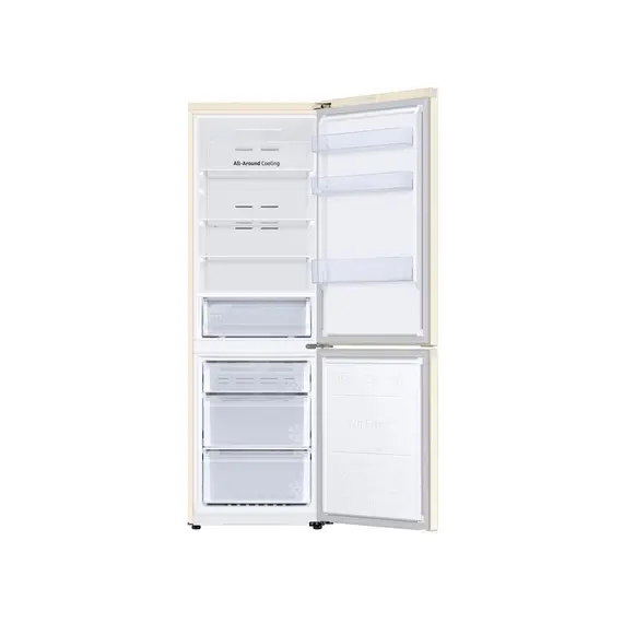 მაცივარი Samsung RB34C670EEL/WT  (595 x 1853 x 658 ), Total Capacity: 355 L, White , 2 image - Primestore.ge