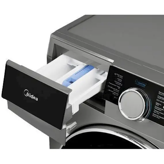 სარეცხი მანქანა Midea MFK03W80B/S, 8Kg, A+++, 1400Rpm, 78Db, Washing Machine, Silver , 6 image - Primestore.ge