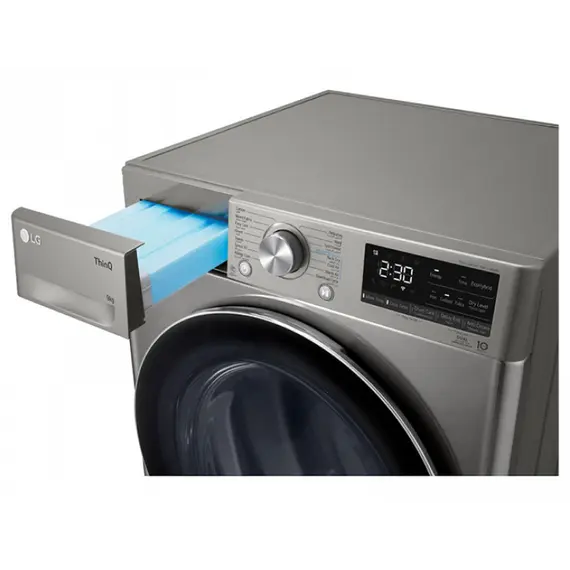 სარეცხის საშრობი LG RH90V5PVTN.BPTPMEA - 9 KG, Dual Inverter, Heat Pump Dryer ThinQ, Remote Control , 4 image - Primestore.ge
