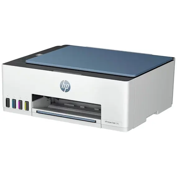 პრინტერი HP 1F3Y4A Smart Tank 585, MFP, A4, Wi-Fi, USB, White/Blue , 2 image - Primestore.ge