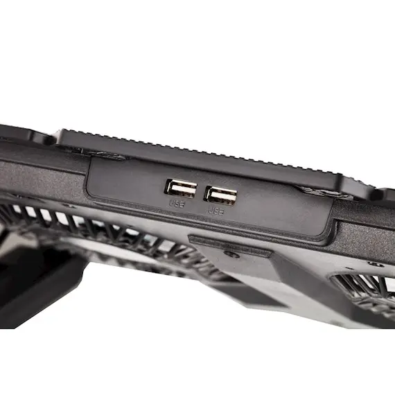 ნოუთბუქის გამაგრილებელი 2E 2E-CPG-006 Gaming Cooling Pad Black , 6 image - Primestore.ge