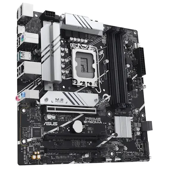 დედა დაფა Asus 90MB1EK0-M1EAYC PRIME B760M-A-CSM, LGA 1700, DDR5, 128GB , 2 image - Primestore.ge
