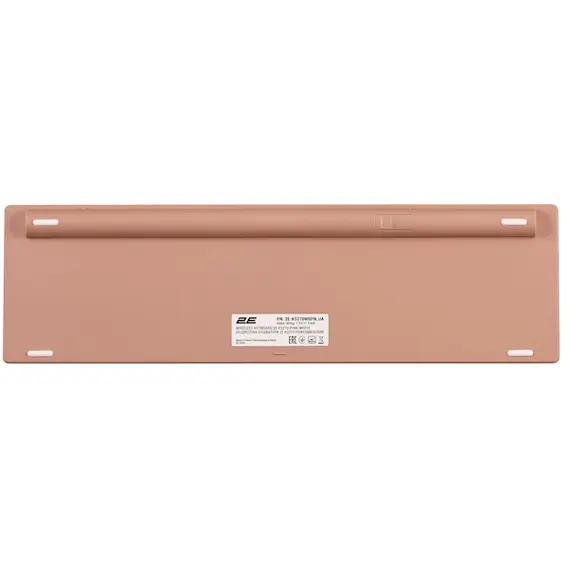 კლავიატურა 2E 2E-KS270WBPN Scissor, Wireless, USB, Bluetooth, Keyboard, Pink/White , 6 image - Primestore.ge