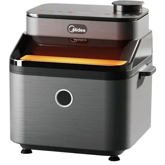 აეროგრილი Midea MF-CY75C Air Fryer 7L Black , 4 image - Primestore.ge