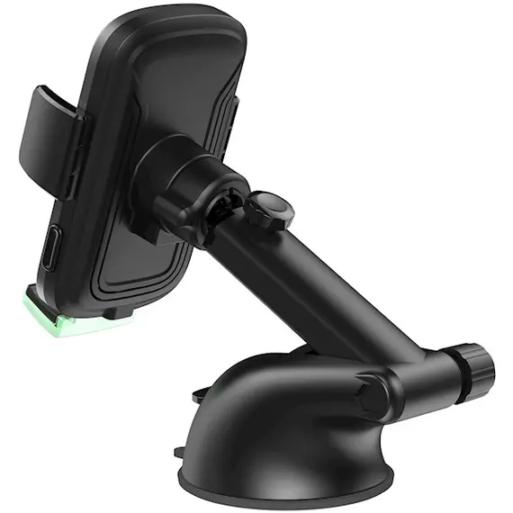 მობილურის დამჭერი 2E 2E-WCQ01-10, Wireless Charger Phone Holder, Black , 3 image - Primestore.ge