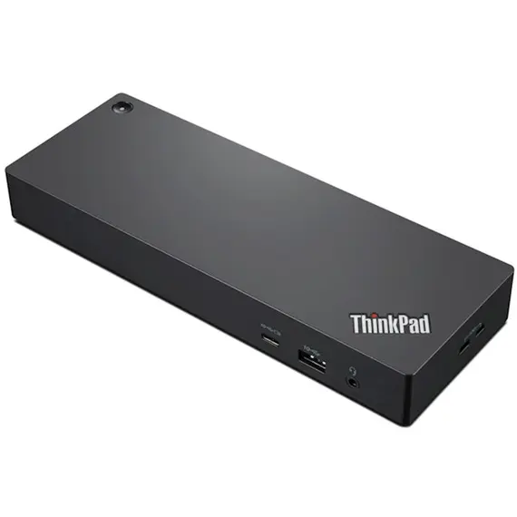 ჰაბი Lenovo 40B00135EU ThinkPad, USB-C, Thunderbolt 4, RJ45, 3.5mm, HDMI, DisplayPort, USB, Universal Thunderbolt 4 Dock, Black  - Primestore.ge