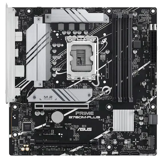 დედა დაფა Asus 90MB1GY0-M0EAY0 PRIME B760M-PLUS, LGA 1700, DDR5, 192GB  - Primestore.ge