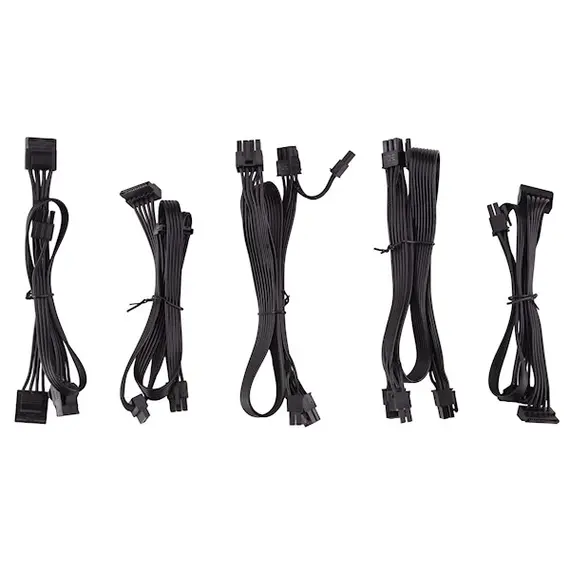კვების ბლოკი 2E 2E-SP650BRSM-120 Solid, 650W, 80 Plus, Power Supply, Black , 4 image - Primestore.ge