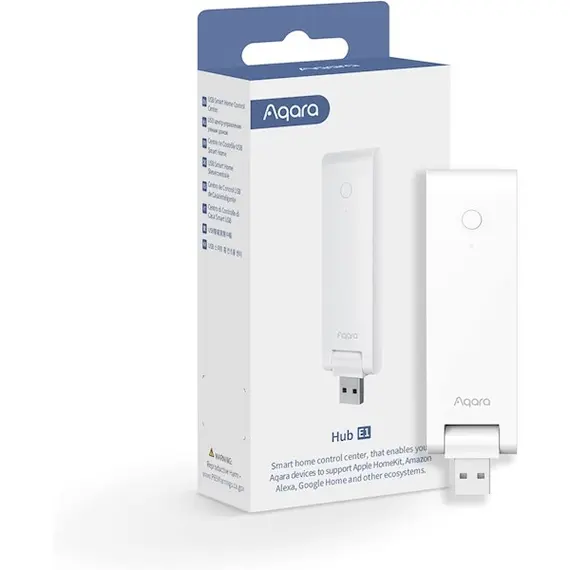 ჭკვიანი ჰაბი Aqara HE1-G01, USB, Wi-Fi, Smart Hub, White , 3 image - Primestore.ge