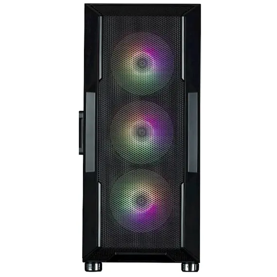 ქეისი Zalman I3NEOARGBBLACK, Computer Case, MidT, ATX, micro-ATX, mini-ATX, USB 2.0, USB 3.0x2, Black , 3 image - Primestore.ge