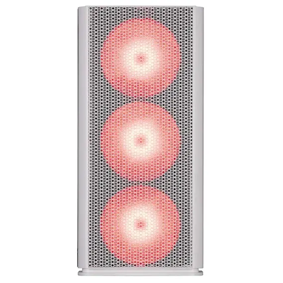 ქეისი 2E 2E-GI01W Vertex, Computer Case, Large MidT, ATX, E-ATX, micro-ATX, mini-ITX, USB 3.0, USB Type-C, 2xUSB 2.0, White - Primestore.ge