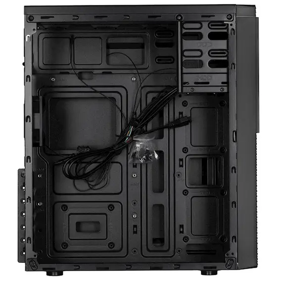 Case 2E 2E-E130 ALFA, Computer Case, MidT, ATX, Micro ATX, Mini ITX, 2xUSB 3.0, USB 2.0, Black, 3 image