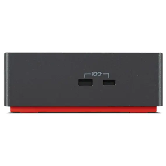 ჰაბი Lenovo 40B00135EU ThinkPad, USB-C, Thunderbolt 4, RJ45, 3.5mm, HDMI, DisplayPort, USB, Universal Thunderbolt 4 Dock, Black , 3 image - Primestore.ge