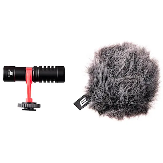 მიკროფონი 2E 2E-MG010 Shoutgun, 3.5mm, Microphone, Black , 4 image - Primestore.ge