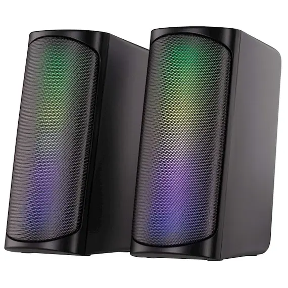 დინამიკი 2E 2E-PCS231BK RGB Matrix, 10W, 3.5mm Jack, USB, Bluetooth, Black  - Primestore.ge