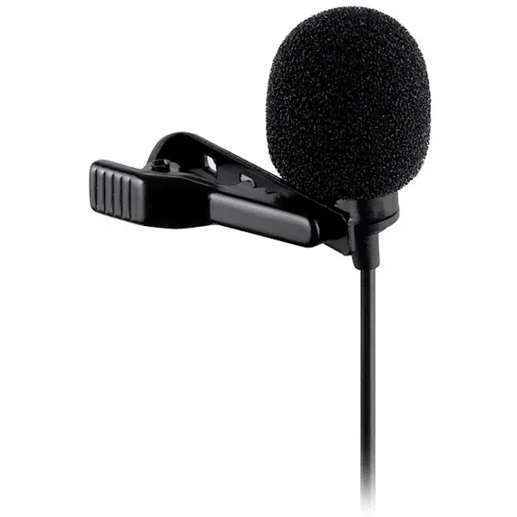 მიკროფონი 2E 2E-ML010, 3.5mm, Lavalier Microphone, Black - Primestore.ge