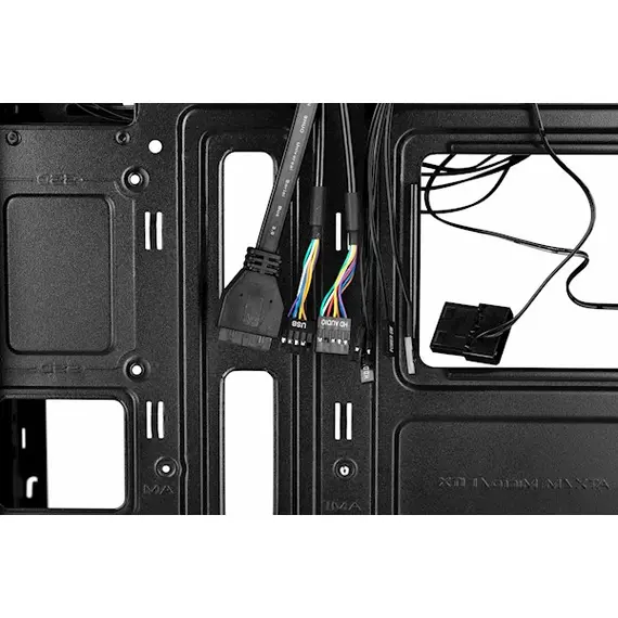 Case 2E 2E-E130 ALFA, Computer Case, MidT, ATX, Micro ATX, Mini ITX, 2xUSB 3.0, USB 2.0, Black, 4 image