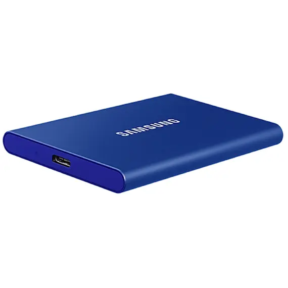 External Hard Drive Samsung SSD T7 Portable 2TB MU-PC2T0H/WW niebieski, 3 image
