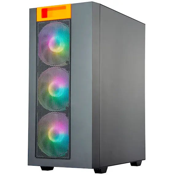 ქეისი ALLX AX-G2045, Computer Case, Micro-ATX, ATX, USB 3.0x1, USB 1.0x2, AUDIO, Black - Primestore.ge