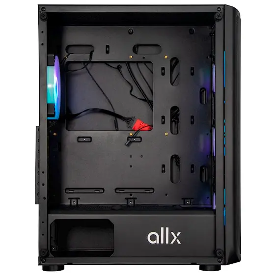 ქეისი ALLX AX-G2148, Computer Case, E-ATX, ATX, MATX, USB 3.0x1, USB 1.0x2, AUDIO, Black , 5 image - Primestore.ge
